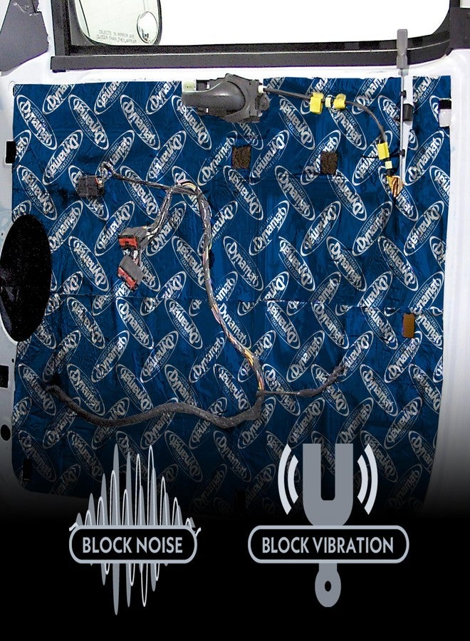 Dynamat 10612 18" x 32" Self-Adhesive Sound Deadener with Superlite Tri-Pack, (Set of 3),Blue – Made in USA - Image 2